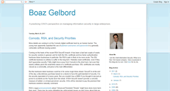 Desktop Screenshot of boazgelbord.com